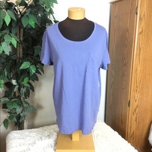 So jrs XXL easy sleep pj tee color is called bleached denim NWT